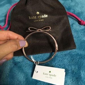 BRAND NEW Kate Spade gold bow bracelet